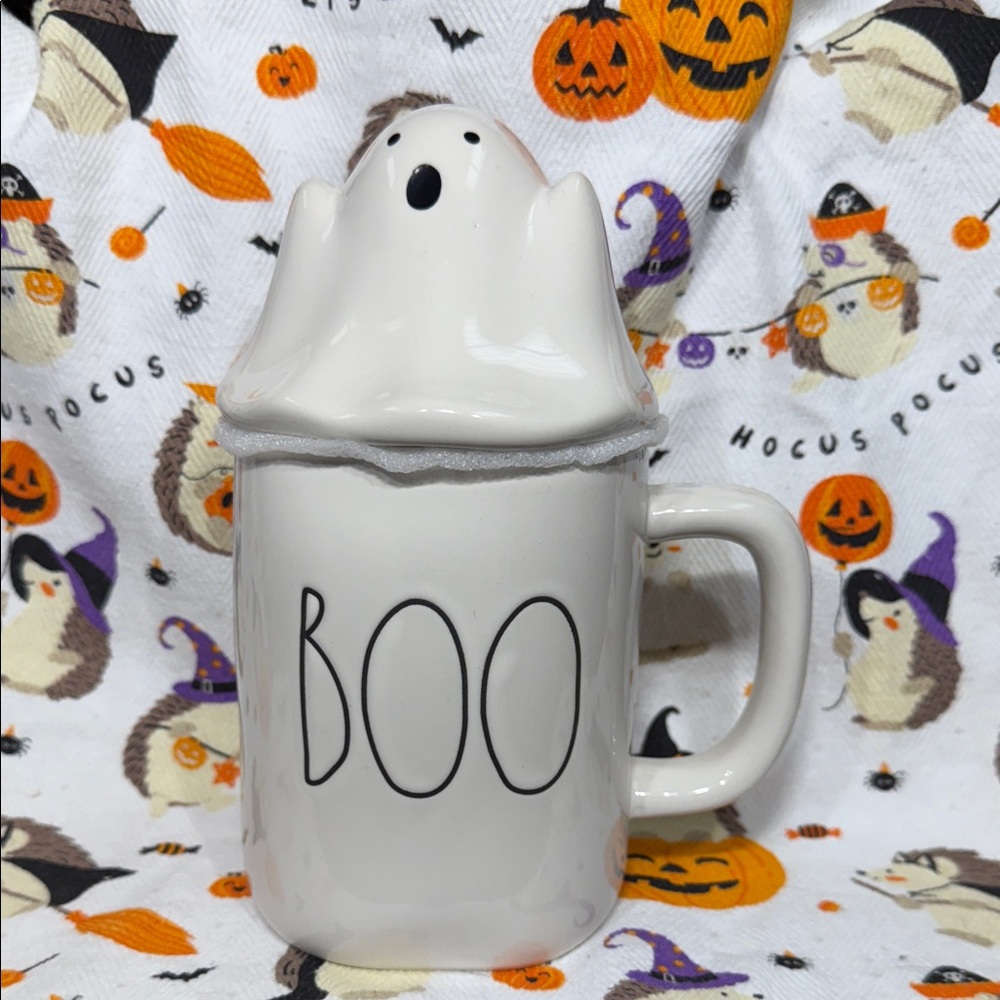 Rae Dunn BOO Halloween Mug